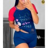 Pijama Feminino Curto Algod�o
