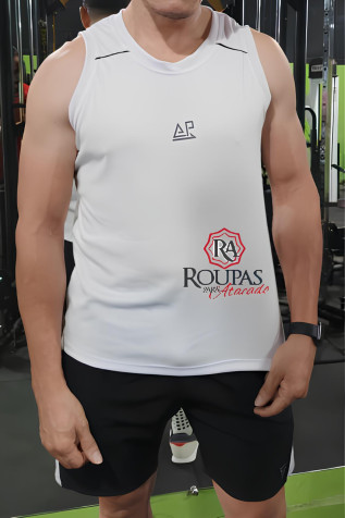 Regata Dry Fit Masculina Com Friso