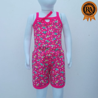 Macaquinho Infantil Menina Estampado