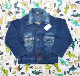 Jaqueta Jeans Infantil Masculina
