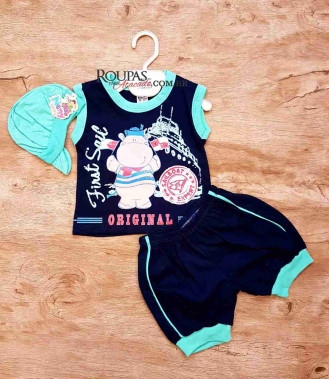 Conjunto Neny Baby Masculino