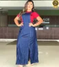 Vestido Jeans longo Evangelico