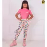 Cal�a Jogger Infantil Estampada Com Bolso