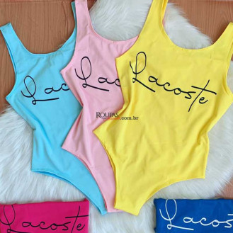 Body  Feminino Liso Com Estampas