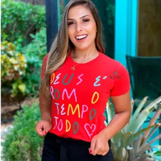 Blusa Com Frases Evang�licas