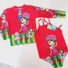 Conjunto Body Com Blusa Longa Infantil UV