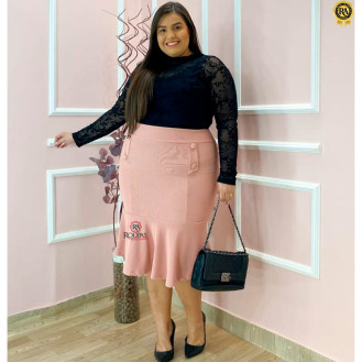 Saia Montaria Evang�lica Plus Size