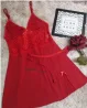 Camisola Em Microfibra Com Renda