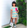 Vestido Infantil Estampado L�via