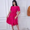 Vestido Midi Crepe Amanda