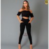 Cal�a Suede Com Bolso E Detalhe Na Lateral