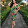 Vestido Ciganinha Estampado