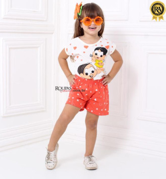 Conjunto Infantil Feminino Jeitinho