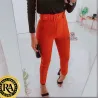 Cal�a Feminina Alfaiataria Com Cinto