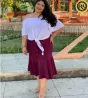 Saia Montaria Evang�lica Plus Size