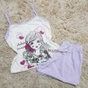 Baby Doll Feminino Adulto Malha