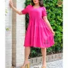 Vestido Midi Suede Feminino Tr�s Marias