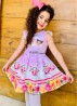 Vestido Infantil Neoprene Isabella