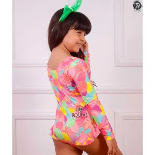 Mai� Manga Longa Infantil Estampado