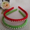 Tiara Bebe Com Perolas