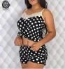 Baby Doll Em Liganete Estampada