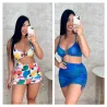 Vestido Curto Justo Estampado