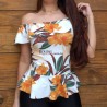 Blusa Peplum Estampada Ysla