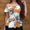 Blusa Peplum Estampada Ysla