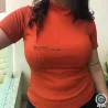 Blusa Malha Canelada Feminina