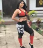 Conjunto Top E Cal�a Fitness com Detalhes