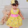 Vestido Beb� Bebella Em Tricoline