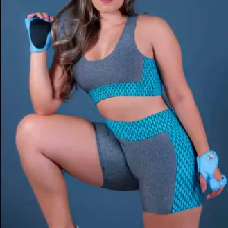 Conjunto Fitness Feminino Liso