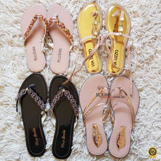 Rasteirinha Adulto Feminina V�rios modelos