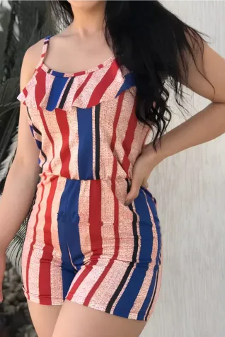 Macaquinho Feminino Curto Estampado varios modelos