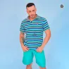 Camisa Polo Masculina Listrada