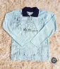 Camisa Polo Infantil Manga Longa atacado