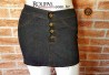 Saia Curta Feminina Jeans Basic
