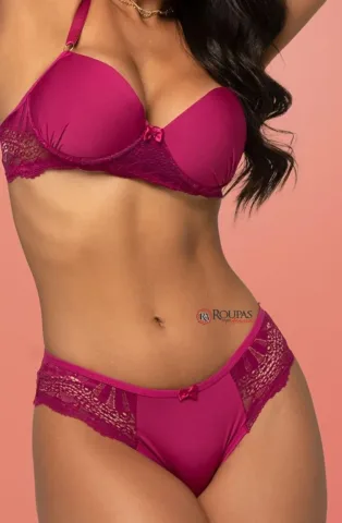 Conjunto Lingerie Safira Detalhes