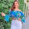 Cropped Viscose V�rios Modelos