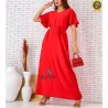 Vestido Longo Viscose Liso V�rios Modelos