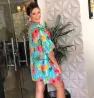 Conjunto Kimono E Short Viscose