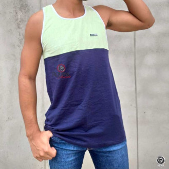 Regata Masculina Adulta Duas Cores