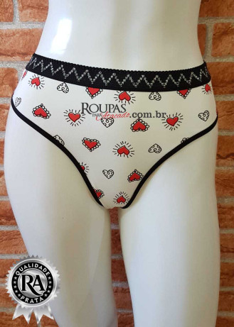 Calcinha Fio Dental Microfibra 