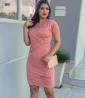 Vestido Malha Crepe V�rios Modelos