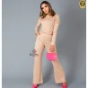 Conjunto Mariana Blusa Manga Longa e Cal�a Flare