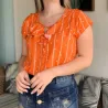 Blusa Viscose Estampada Feminina