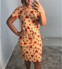 Vestido Tubinho Com Amarra��o Na Cintura