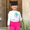 Blusa Manga Longa Infantil Cotton