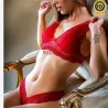 Conjunto Lingerie Em Renda Bralette