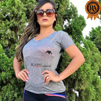 Blusa de Academia Feminina Fitness